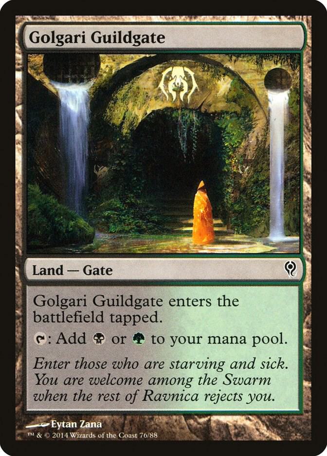 Golgari Guildgate [Duel Decks: Jace vs. Vraska] 76