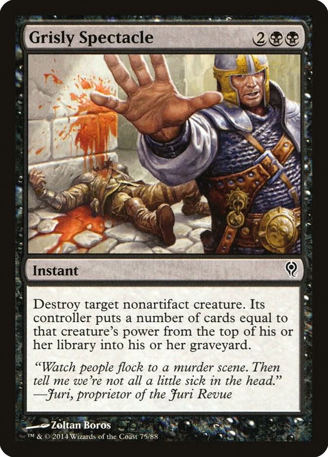 Grisly Spectacle [Duel Decks: Jace vs. Vraska] 75