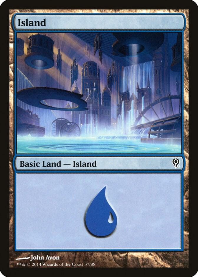 Island (37) [Duel Decks: Jace vs. Vraska] 37