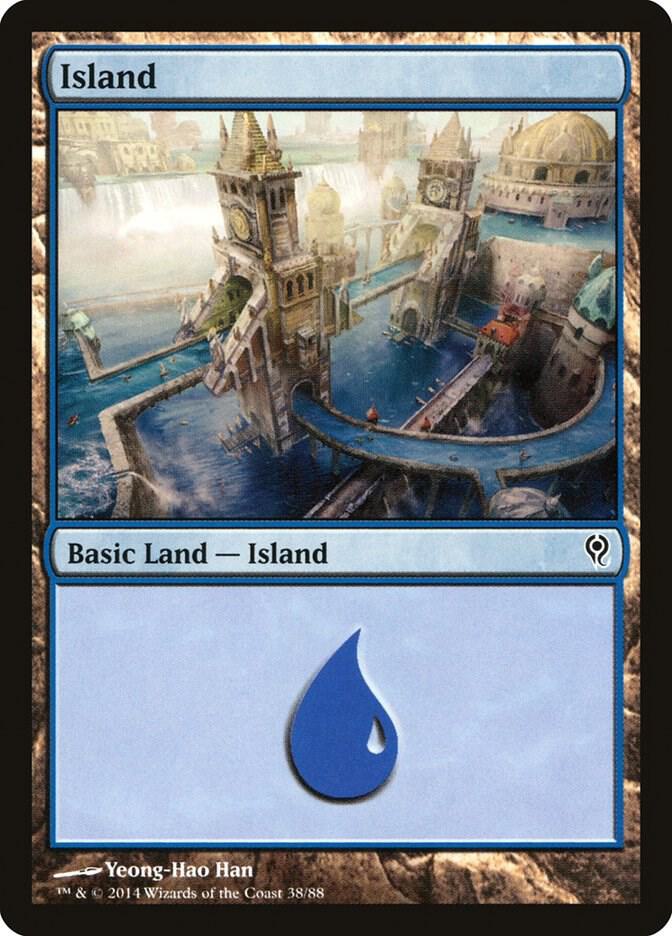 Island (38) [Duel Decks: Jace vs. Vraska] 38