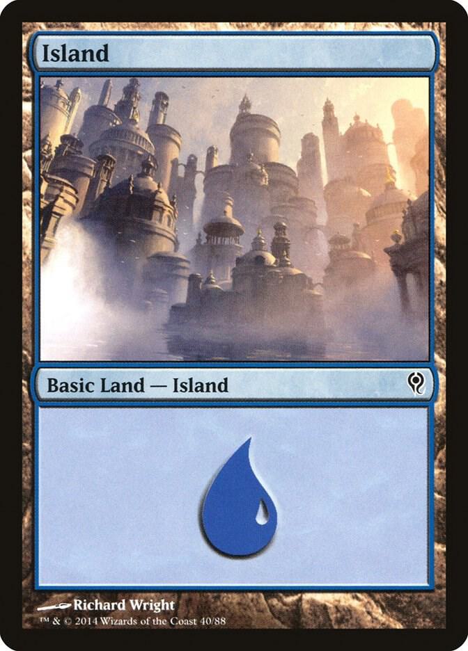 Island (40) [Duel Decks: Jace vs. Vraska] 40