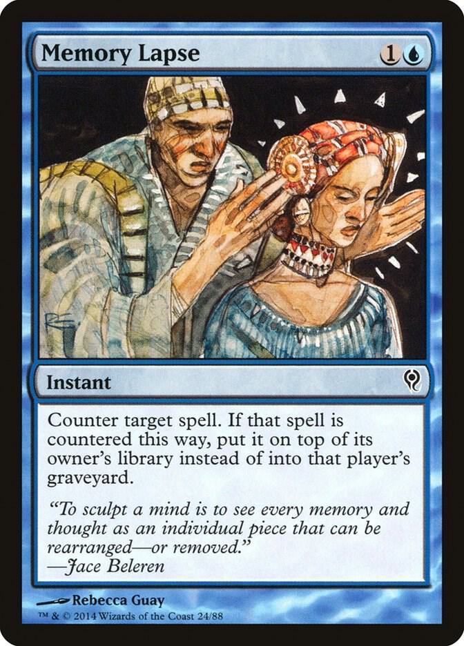 Memory Lapse [Duel Decks: Jace vs. Vraska] 24