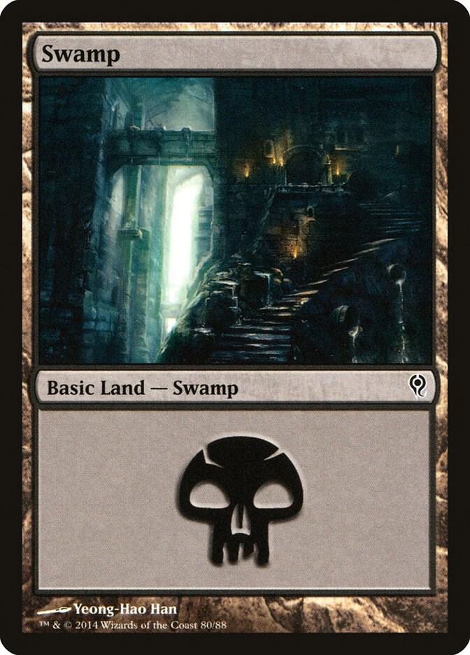 Swamp (80) [Duel Decks: Jace vs. Vraska] 80