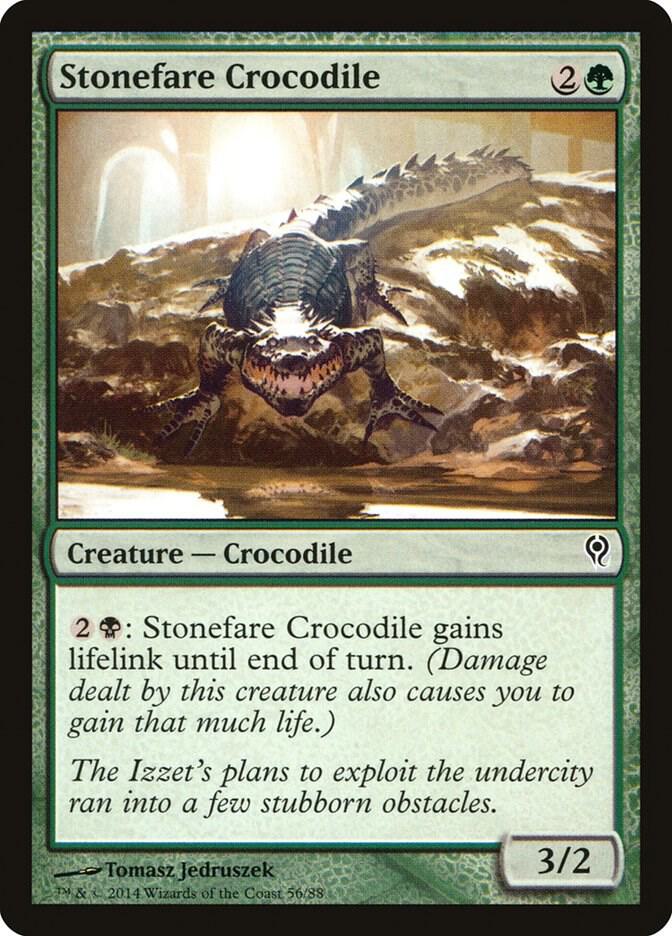 Stonefare Crocodile [Duel Decks: Jace vs. Vraska] 56