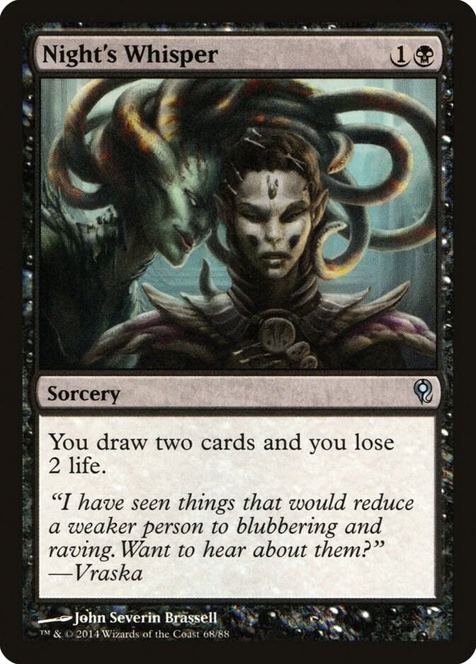 Night's Whisper [Duel Decks: Jace vs. Vraska] 68