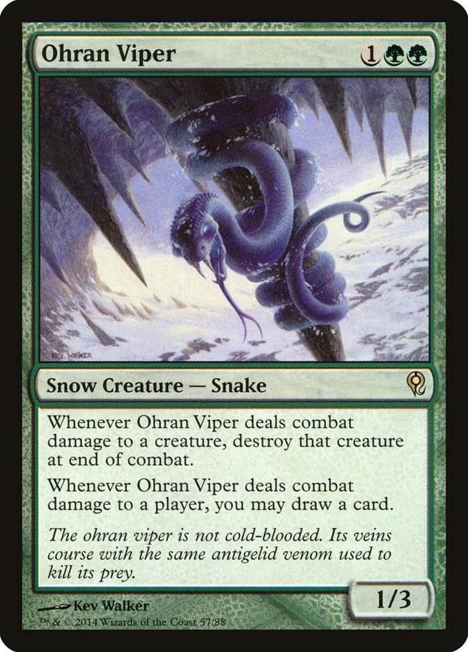 Ohran Viper [Duel Decks: Jace vs. Vraska] 57