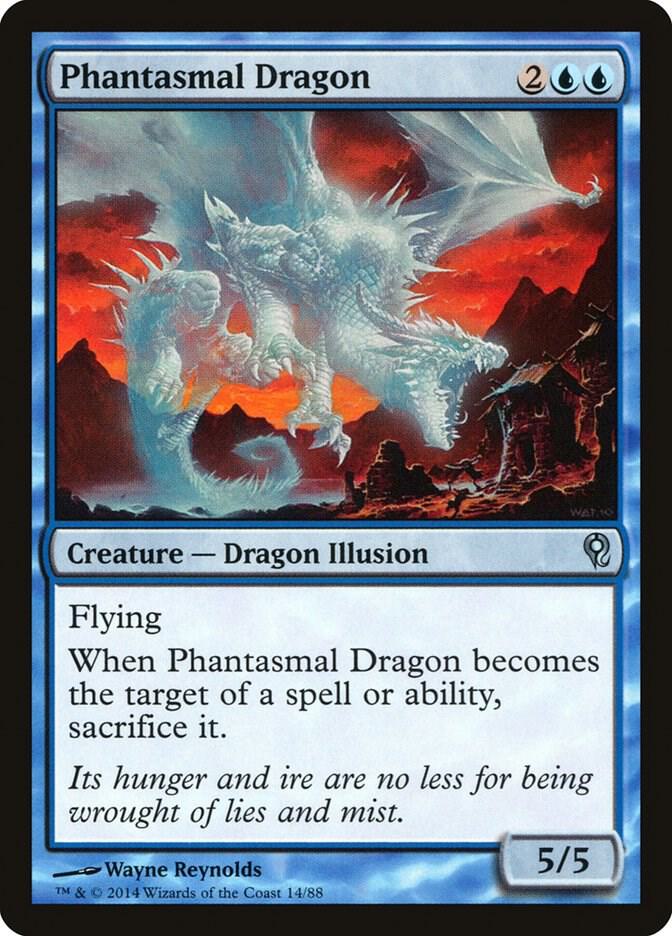 Phantasmal Dragon [Duel Decks: Jace vs. Vraska] 14