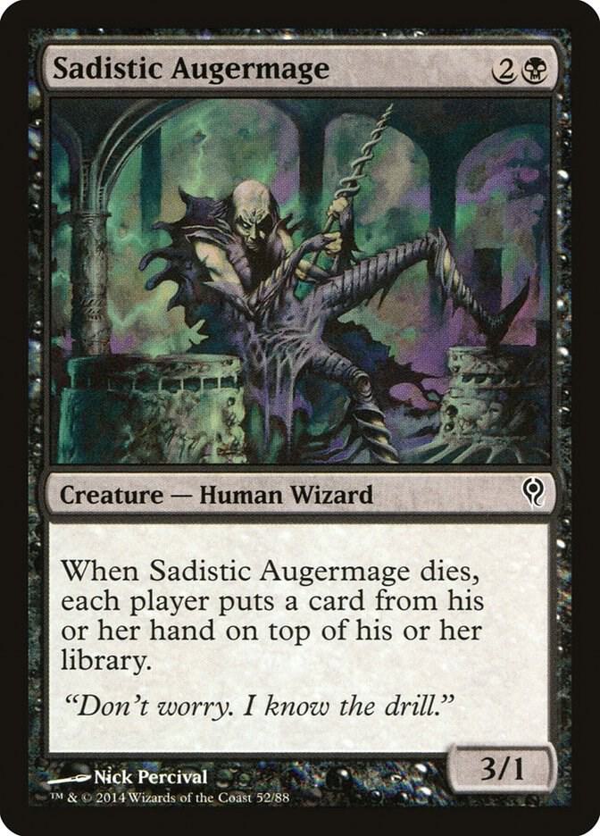 Sadistic Augermage [Duel Decks: Jace vs. Vraska] 52