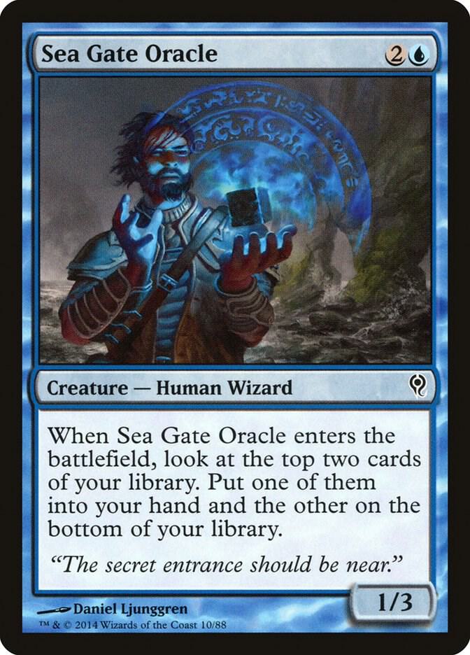 Sea Gate Oracle [Duel Decks: Jace vs. Vraska] 10