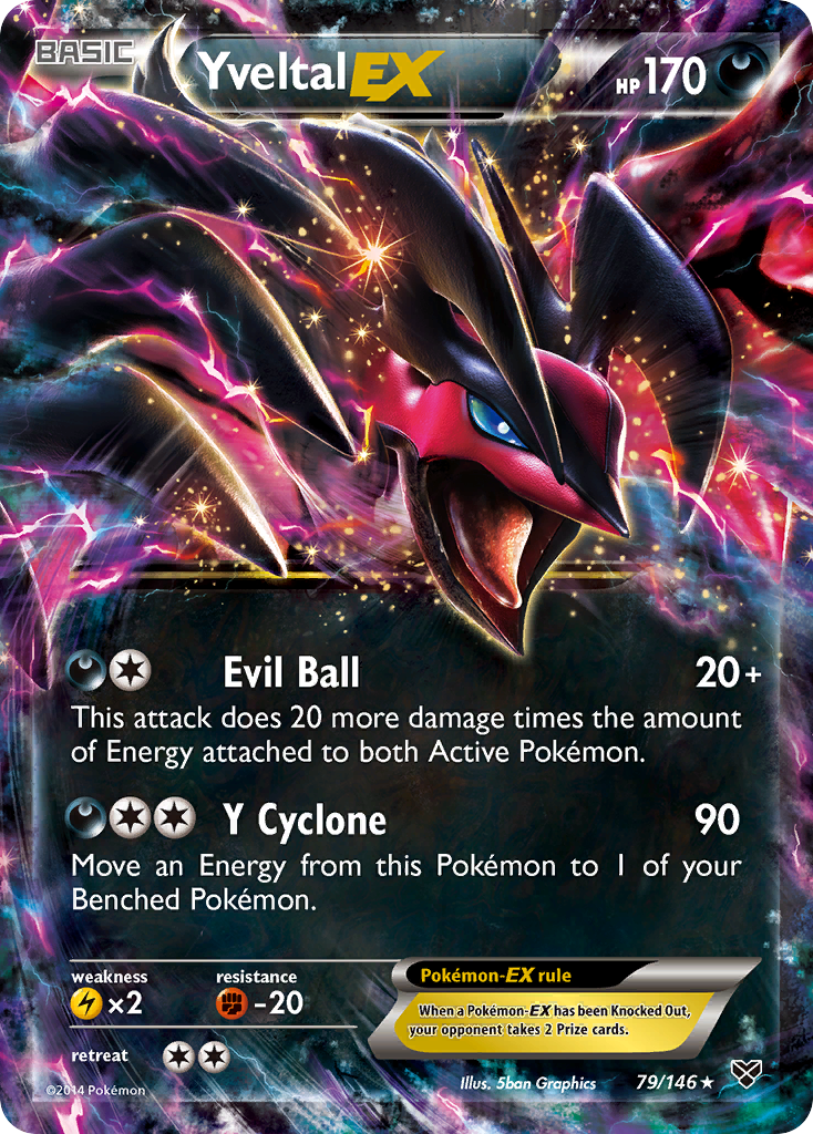 Yveltal-EX - 79/146 XY