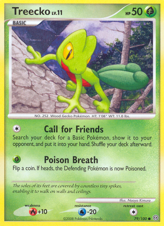 Treecko - 79/100 Stormfront