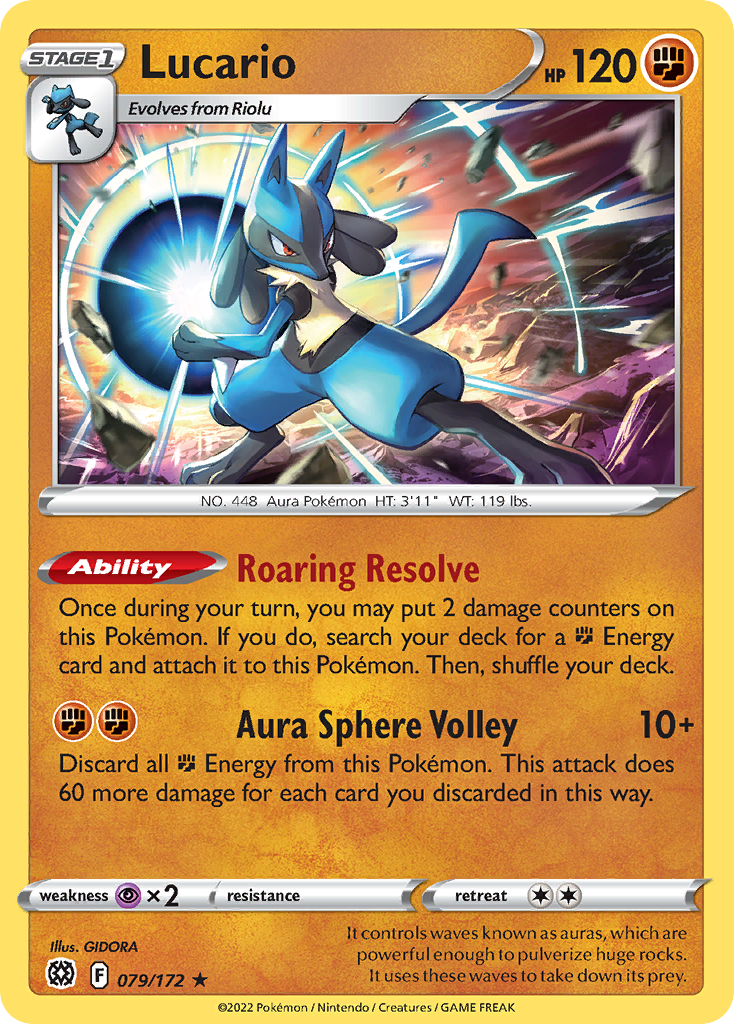 Lucario - 79/172 Brilliant Stars