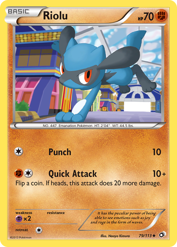 Riolu - 79/113 Legendary Treasures