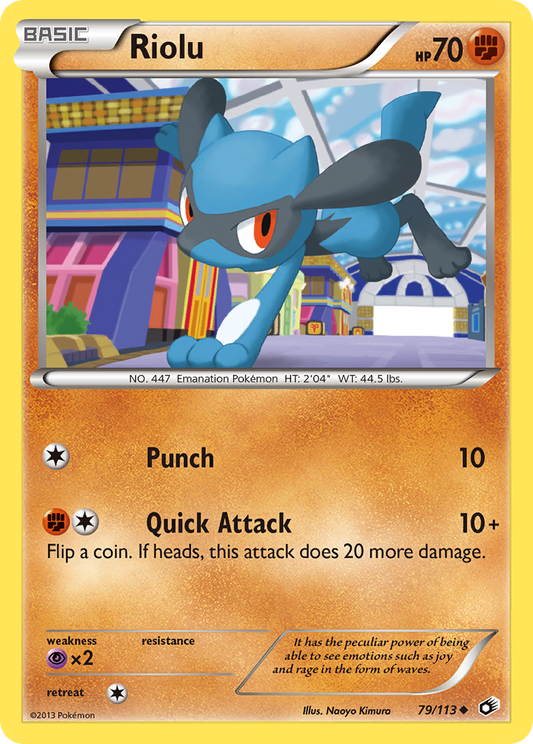 Riolu - 79/113 Legendary Treasures