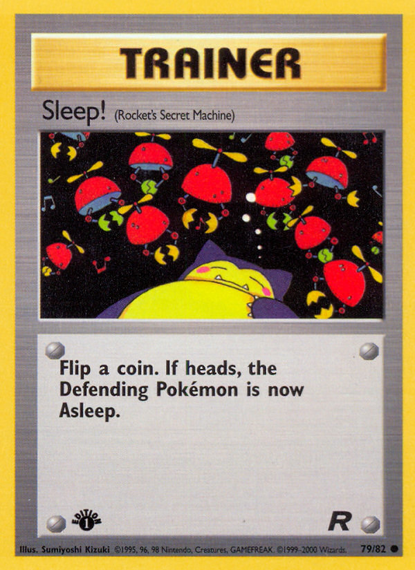 Sleep! - 79/82 Team Rocket