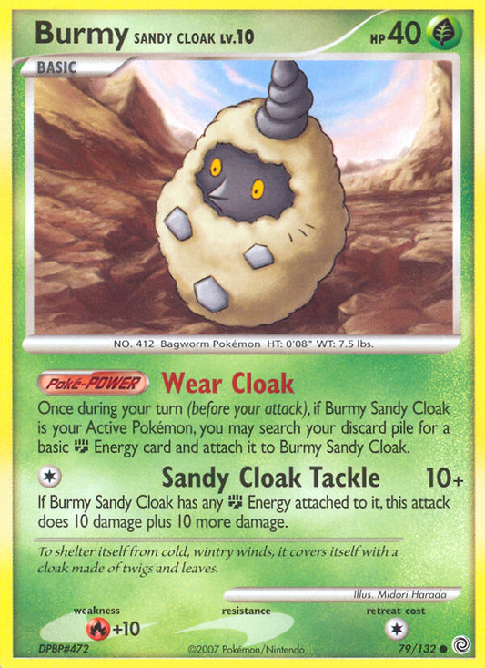 Burmy Sandy Cloak - 79/132 Secret Wonders