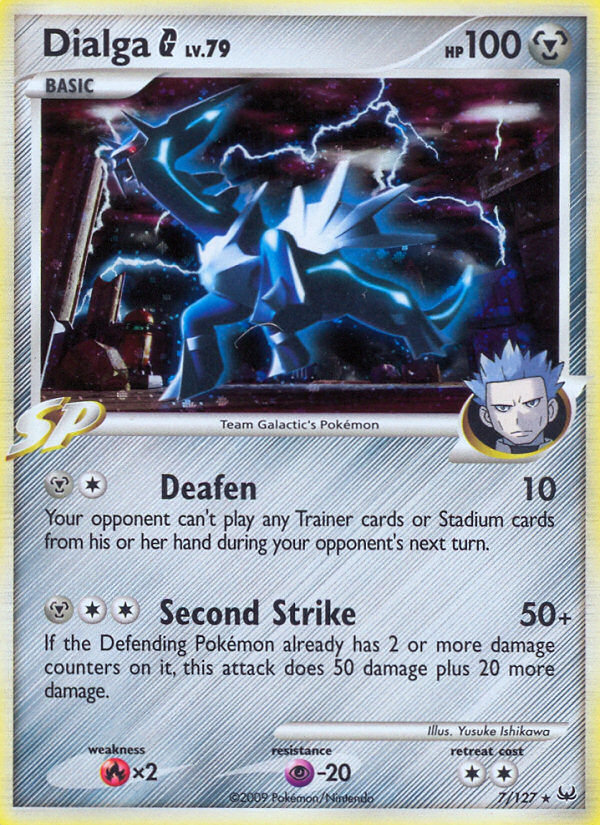 Dialga G - 7/127 Platinum