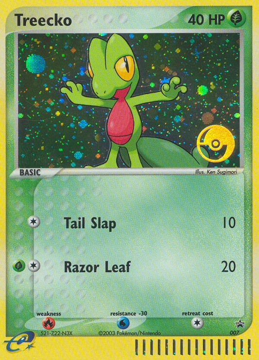 Treecko - 7/40 Nintendo Black Star Promos