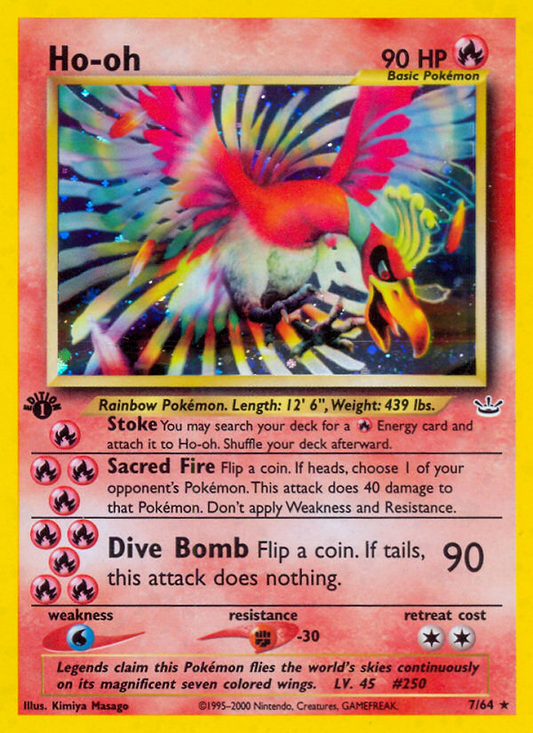 Ho-oh - 7/64 Neo Revelation