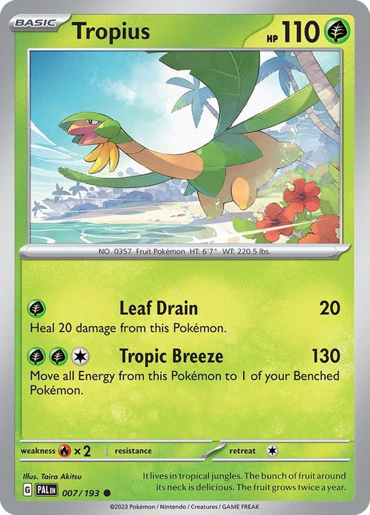 Tropius - 7/193 Paldea Evolved