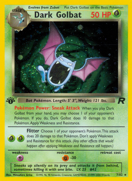 Dark Golbat - 7/82 Team Rocket