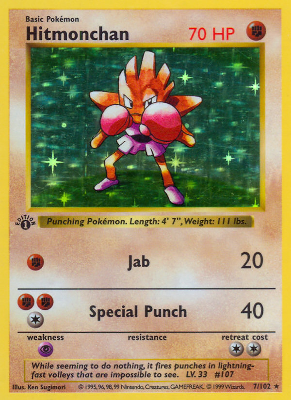 Hitmonchan - 7/102 Base