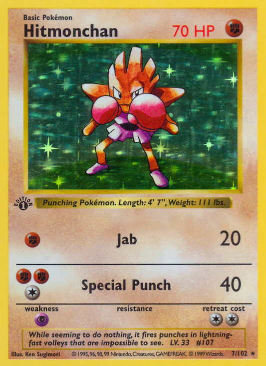 Hitmonchan - 7/102 Base