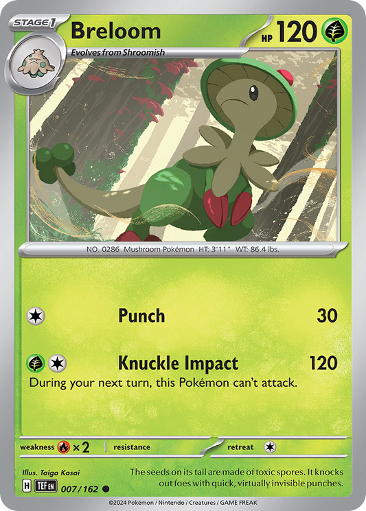 Breloom - 7/162 Temporal Forces