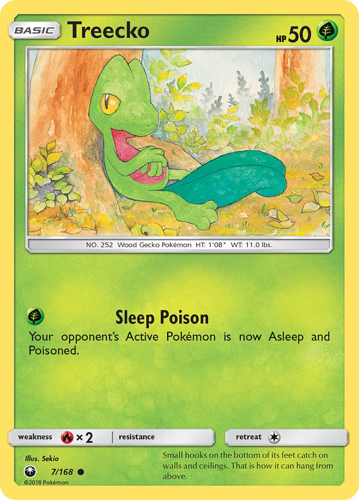 Treecko - 7/168 Celestial Storm