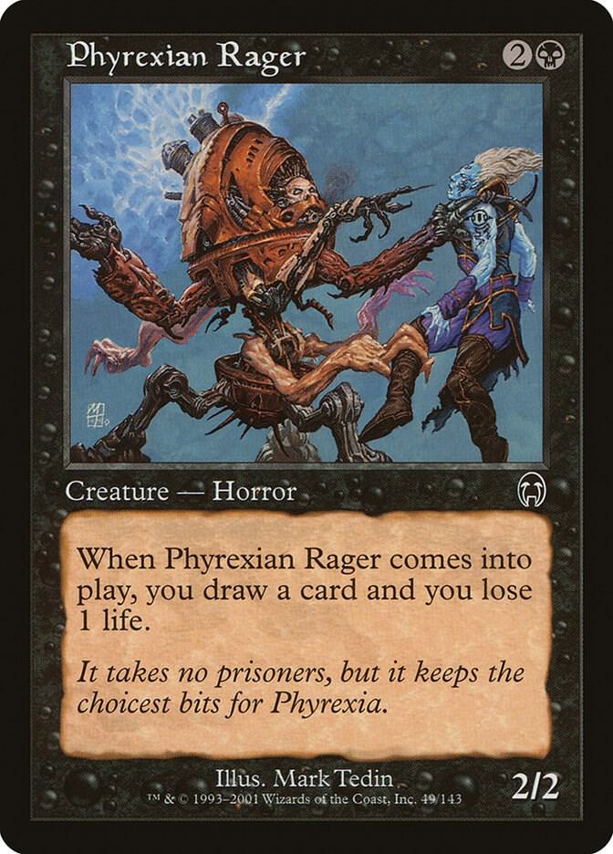 Phyrexian Rager [Apocalypse] 49