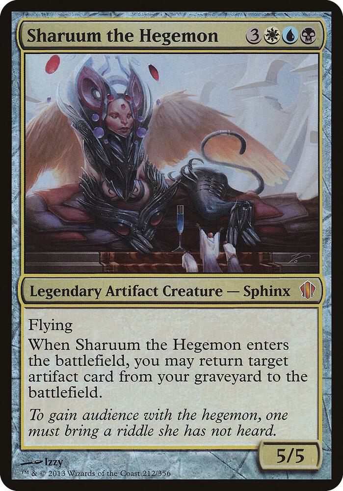 Sharuum the Hegemon (Commander 2013) [Oversize Cards] 212
