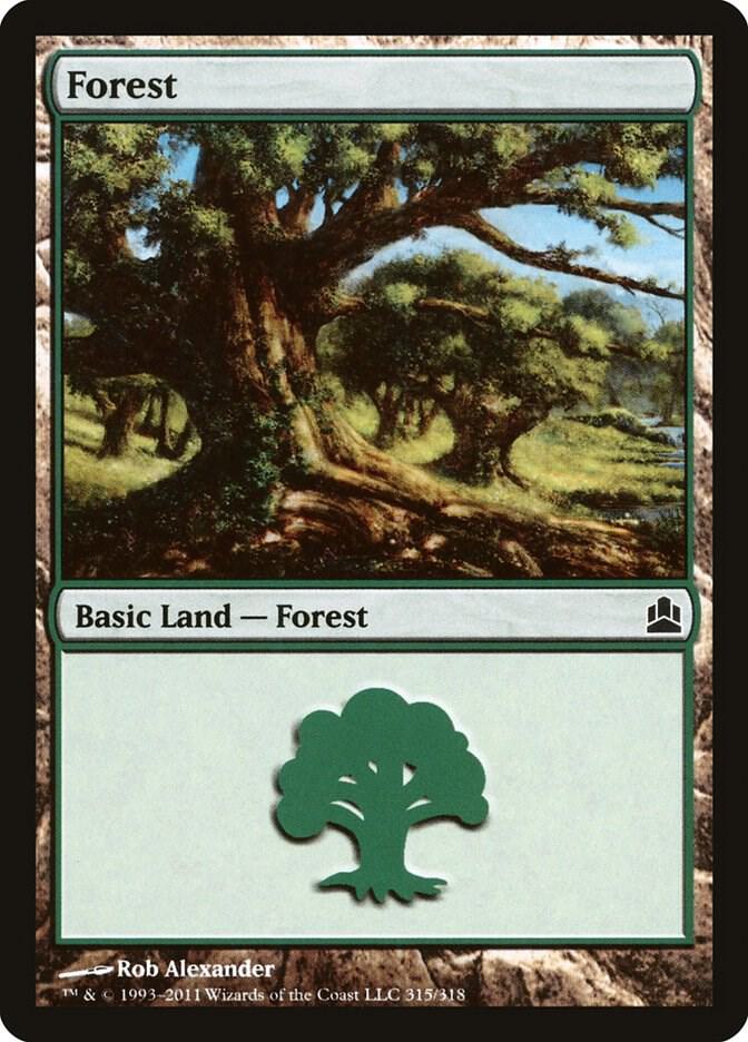 Forest (315) [Commander] 315