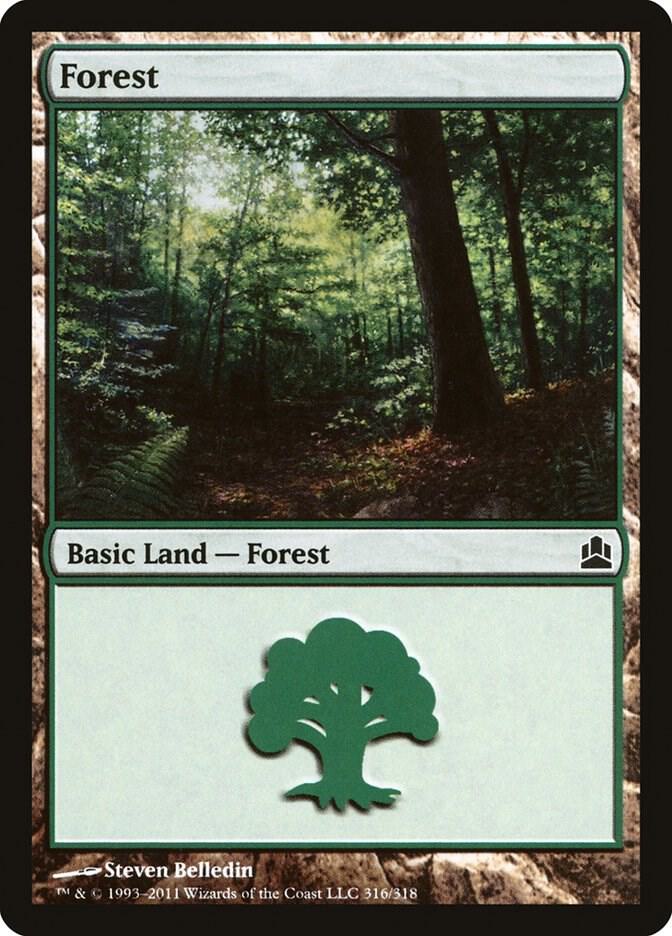 Forest (316) [Commander] 316