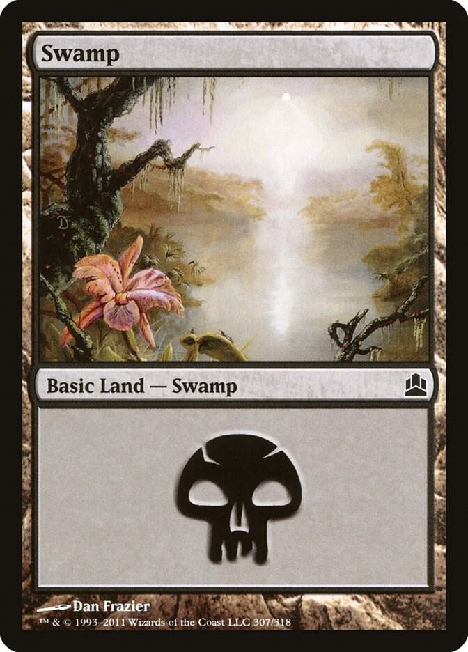 Swamp (307) [Commander] 307