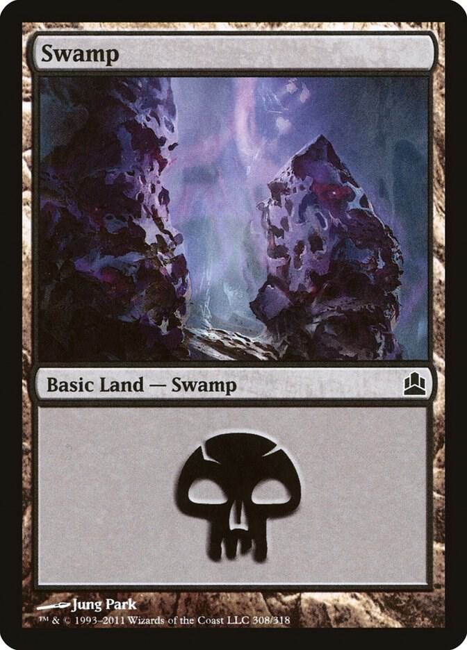 Swamp (308) [Commander] 308