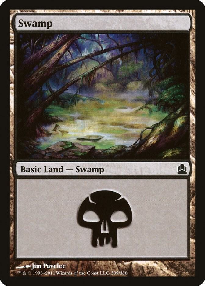 Swamp (309) [Commander] 309