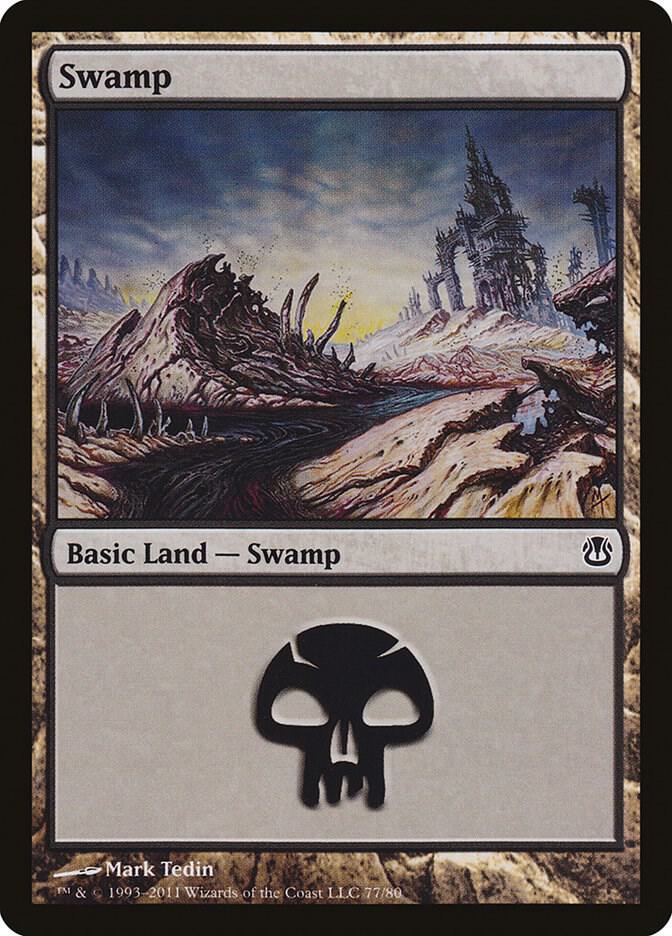 Swamp (77) [Duel Decks: Ajani vs. Nicol Bolas] 77