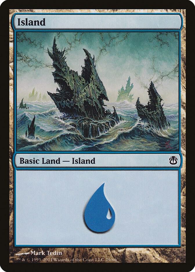 Island (79) [Duel Decks: Ajani vs. Nicol Bolas] 79
