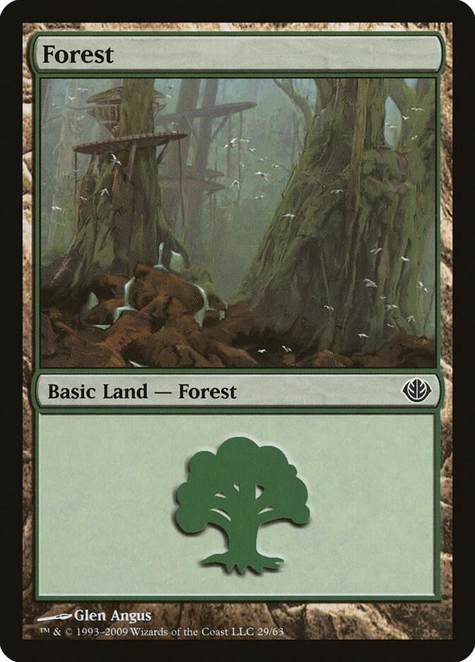 Forest (29) [Duel Decks: Garruk vs. Liliana] 29