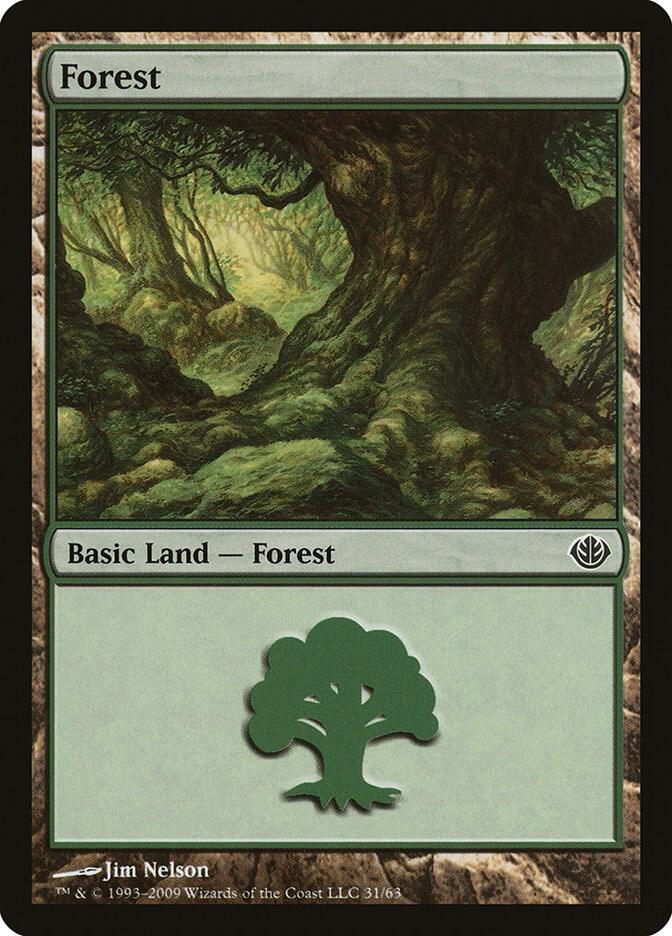 Forest (31) [Duel Decks: Garruk vs. Liliana] 31