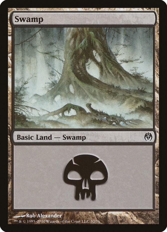 Swamp (32) [Duel Decks: Phyrexia vs. the Coalition] 32