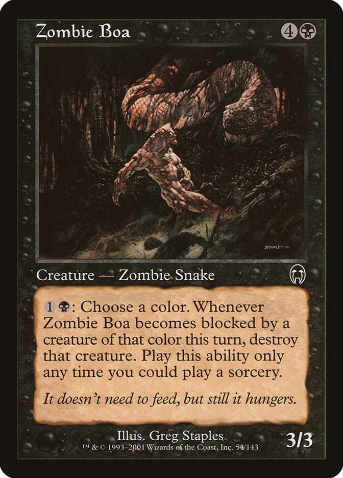 Zombie Boa [Apocalypse] 54
