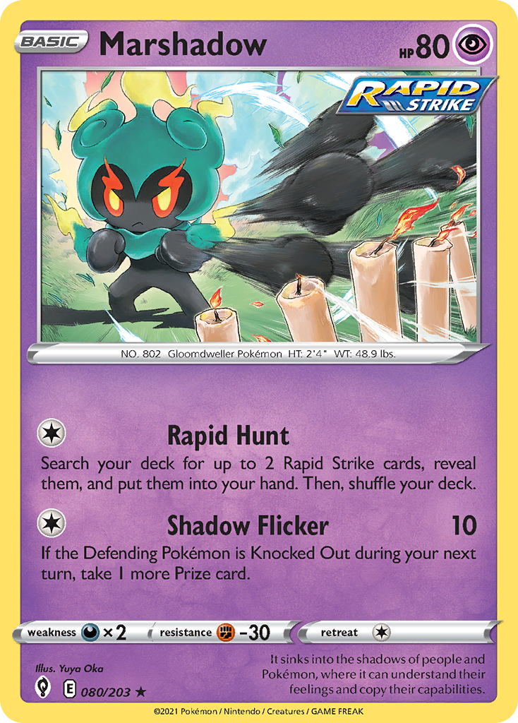 Marshadow - 80/203 Evolving Skies