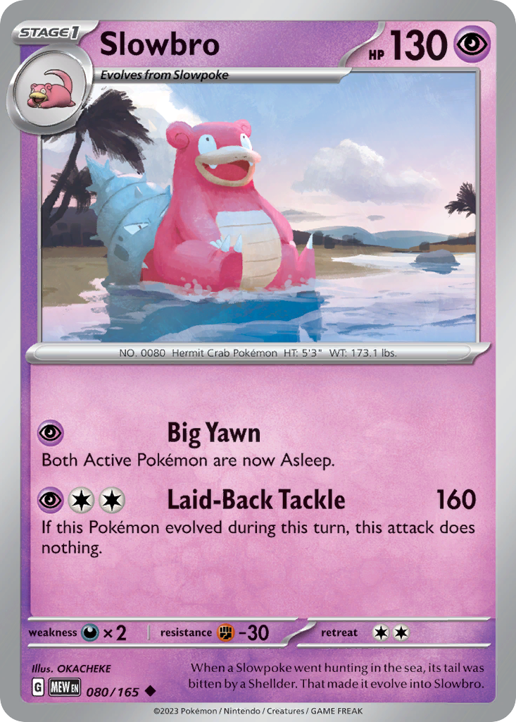 Slowbro - 80/165 151