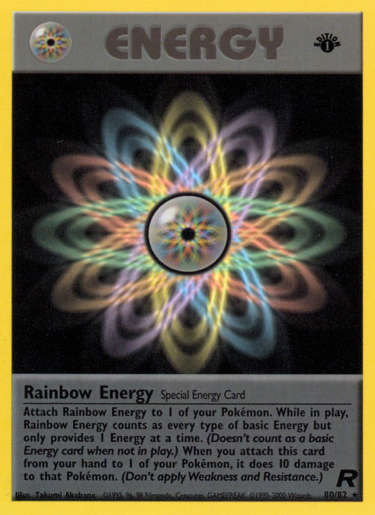 Rainbow Energy - 80/82 Team Rocket