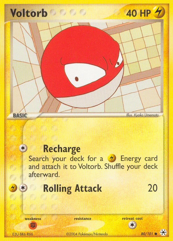 Voltorb - 80/101 Hidden Legends