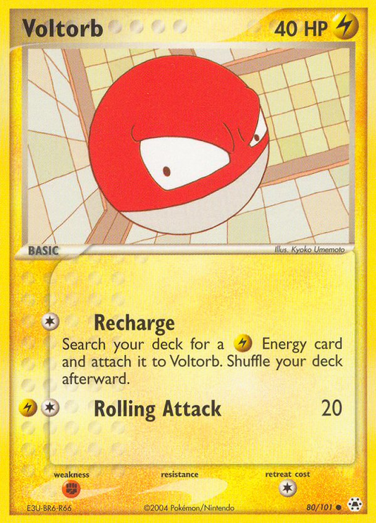 Voltorb - 80/101 Hidden Legends