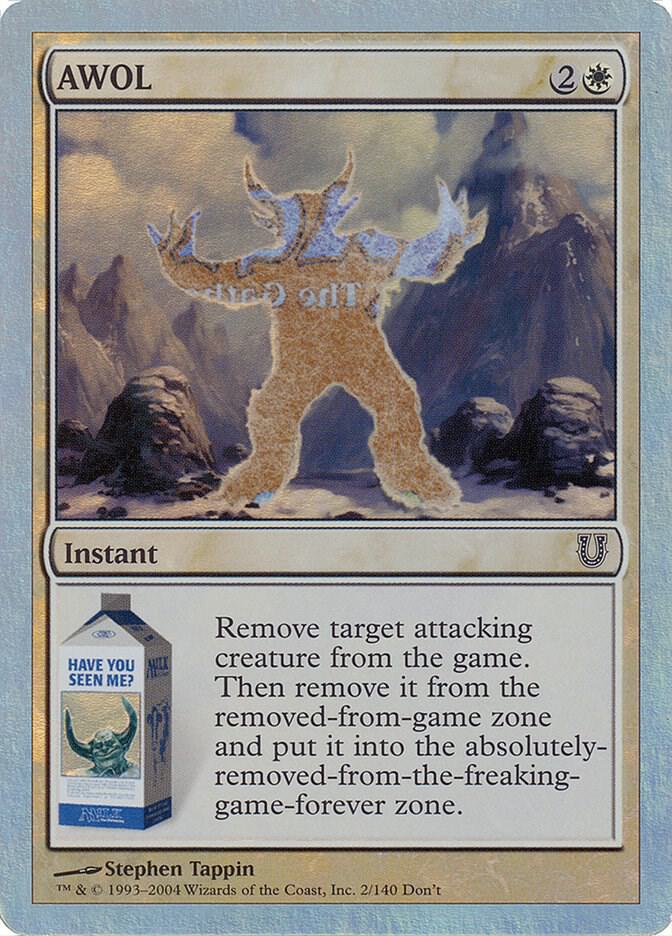 AWOL (Alternate Foil) [Unhinged] 2
