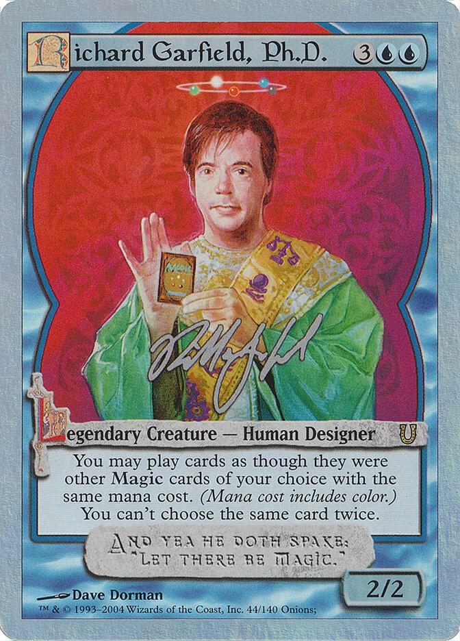 Richard Garfield, Ph.D. (Alternate Foil) [Unhinged] 44