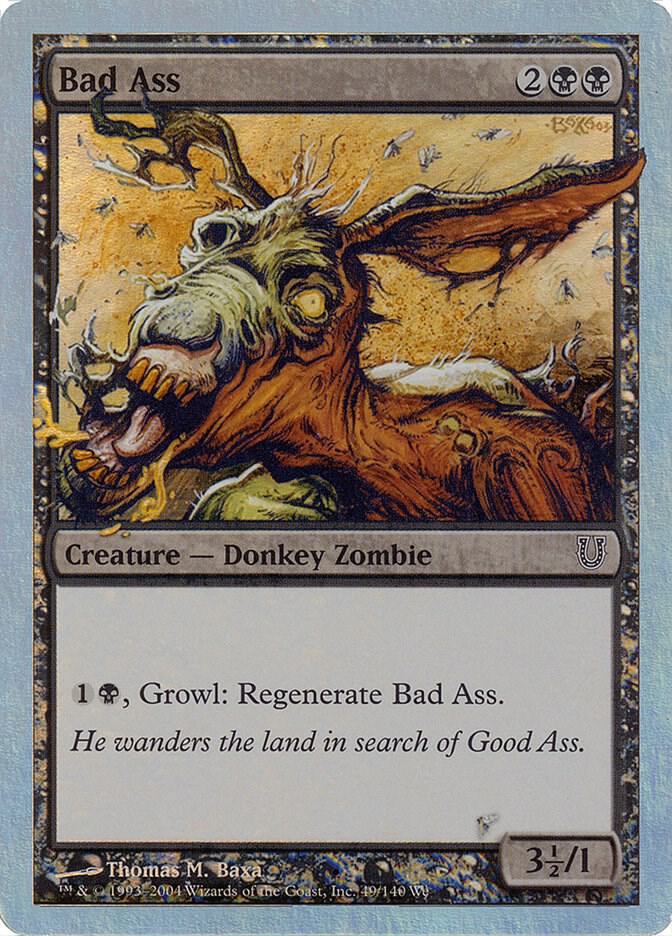 Bad Ass (Alternate Foil) [Unhinged] 49